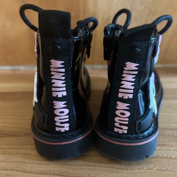 Zara Minnie Mouse Combat Boots - Picture 2 of 3